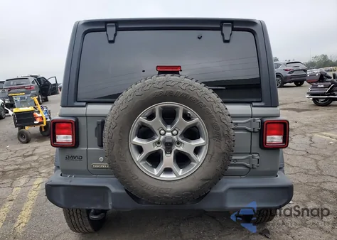 2020 Jeep Wrangler Unlimited Sport from USA, damaged, VIN 1C4HJXDN1LW245485